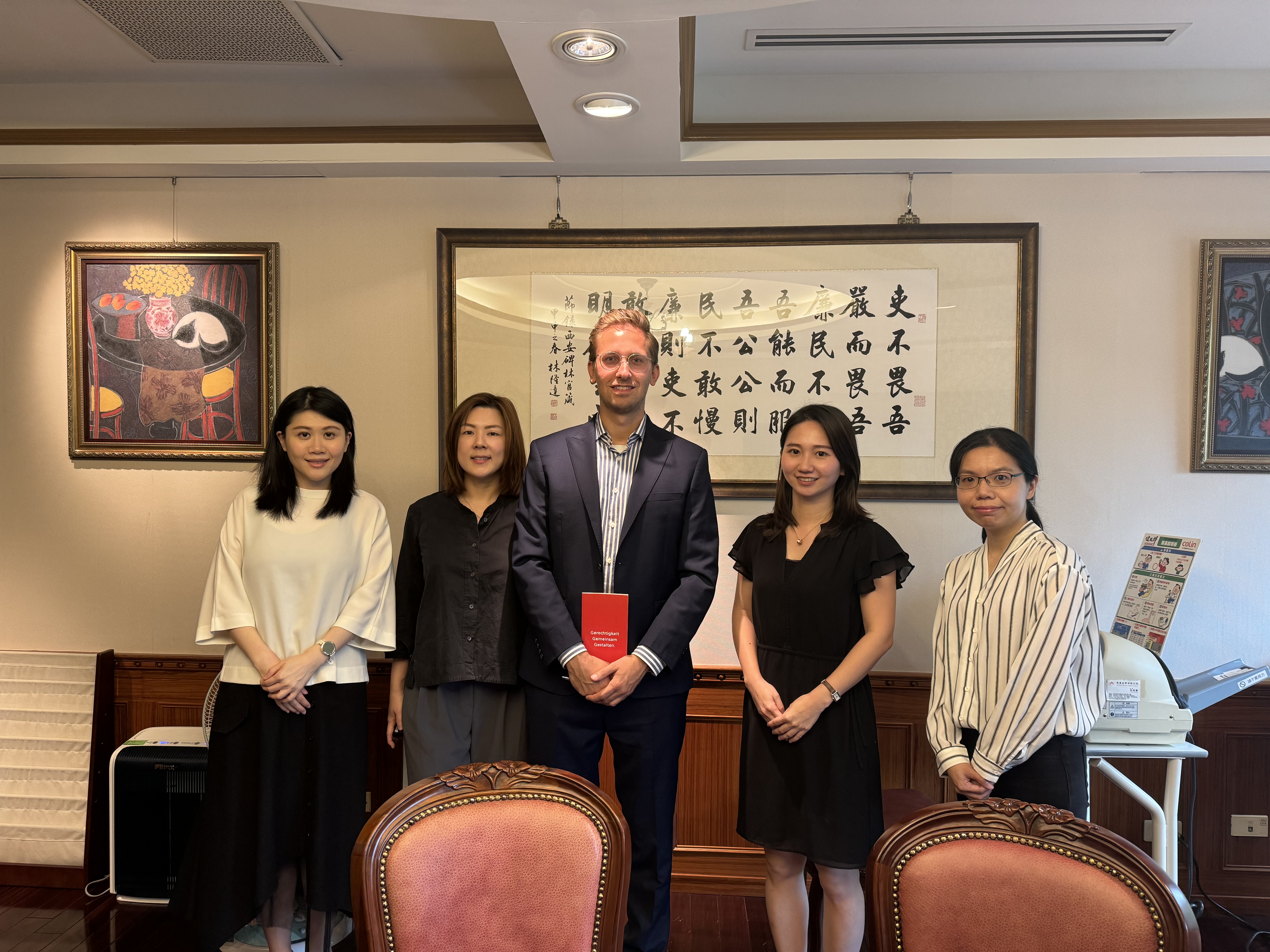 1130422德國Verden地方檢察署檢察官Yannick Paskamp來訪